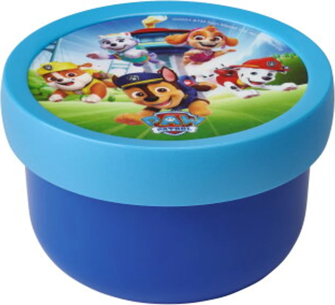 Mepal Fruitbox Campus - 300 ml - Inclusief fruitvorkje - Sluit goed af - Snackdoosje - Paw Patrol Pups