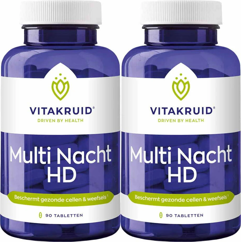 2x Vitakruid Multi Nacht HD 90 tabletten