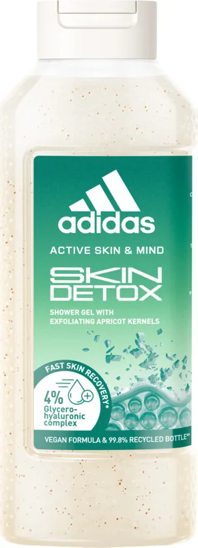 12x Adidas Shower Gel Active Skin & Mind Skin Detox W 400 ml