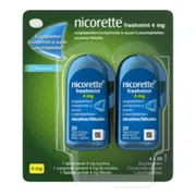 Nicorette Freshmint Zuigtabletten 4mg 80ST