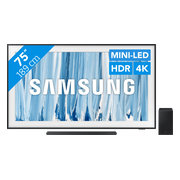 Samsung The Frame Pro 75" (2026) + Samsung HW-S700D Zwart (2024)