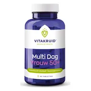 Vitakruid Multi Dag Vrouw 50+ 100% Vegan 90 90TB