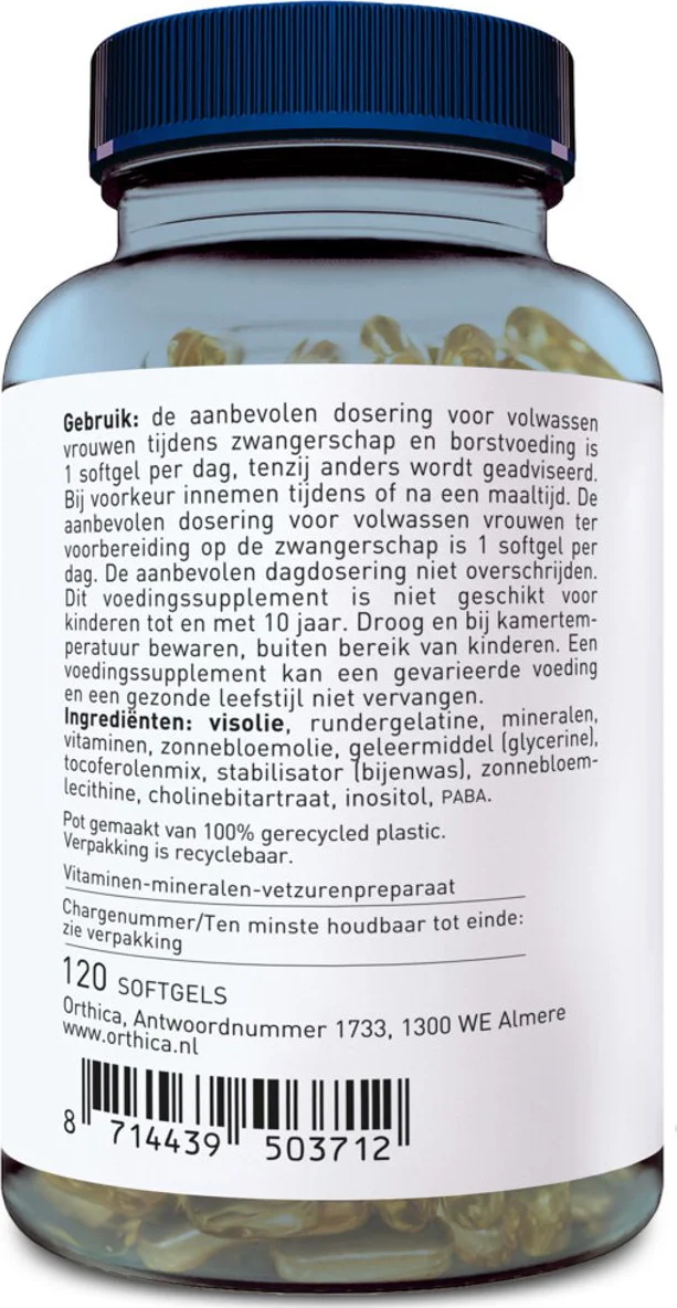 2x Orthica Multi Prena Fem 120 softgels