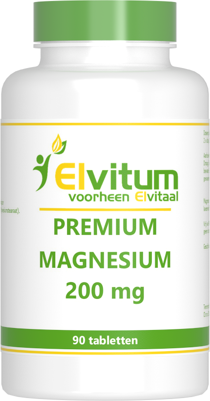 Elvitum Premium Magnesium 200mg Tabletten 90TB