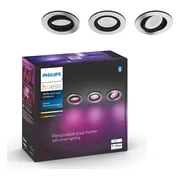 Philips Hue Centura inbouwspot White and Color - rond - Aluminium - 3-pack