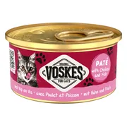 Voskes Kattenvoer Nat Paté Kip & Vis 85 gr