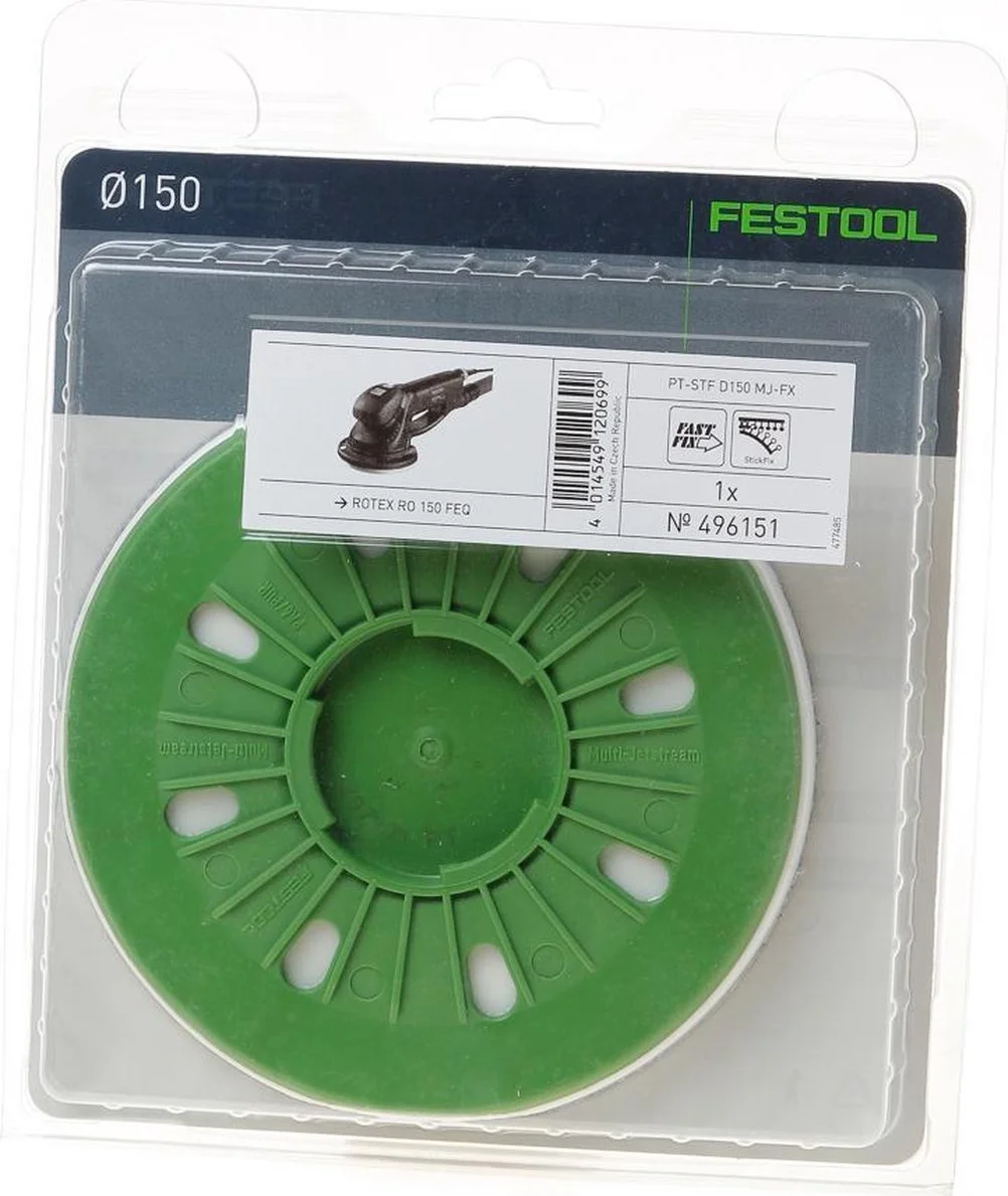 Festool PT-STF-D150 FX FastFix Poetssteunschijf 135mm - 496151