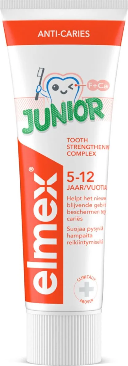 Elmex Gel-Tandpasta Junior (5-12 Jaar) 75 ml