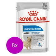 96x Royal Canin Hondenvoer Nat Light Weight Care 85 gr