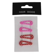 Hair Mode Klik Klak Rood/Roze 4ST