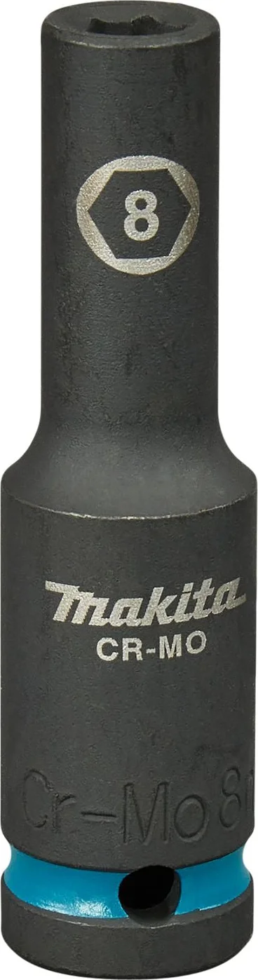 Makita E-16405 Impact Black Krachtdop 1/2" lang | 8 mm