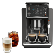 Krups Sensation Hot & Cold EA913H Zwart