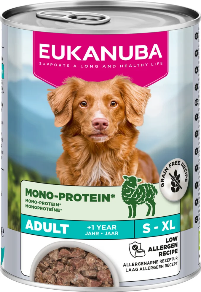 Eukanuba Special Care Hond Nat Adult Mono-Proteïne Lam 400 gr