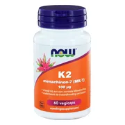 NOW Vitamine K2 Menachinon 7 100mcg Vegicaps 60CP