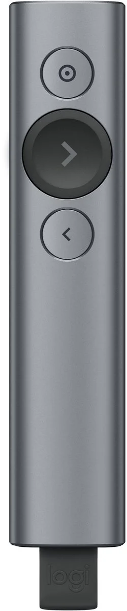 Logitech Spotlight Presentation Remote grijs