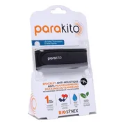 ParaKito Anti-Muggen Armband Zwart Volwassenen