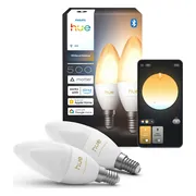 Philips Hue Kaarslamp White Ambiance E14 Duo Pack