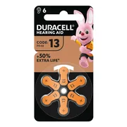 3x Duracell Gehoorapparaat Batterijen 13 6 stuks