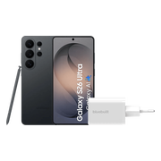 Samsung Galaxy S26 Ultra 1TB Zwart 5G + BlueBuilt Oplader 65 Watt Wit