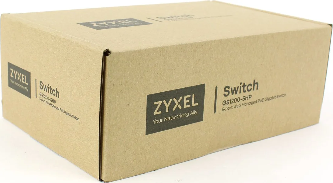 Switch ZyXEL GS1200-5HPV2-EU0101F RJ-45 PoE Grey