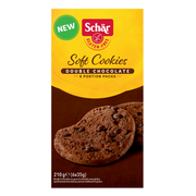 Schar Double Choco Soft Cookies 210GR
