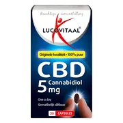 3x Lucovitaal CBD Cannabidiol 5 mg 30 capsules