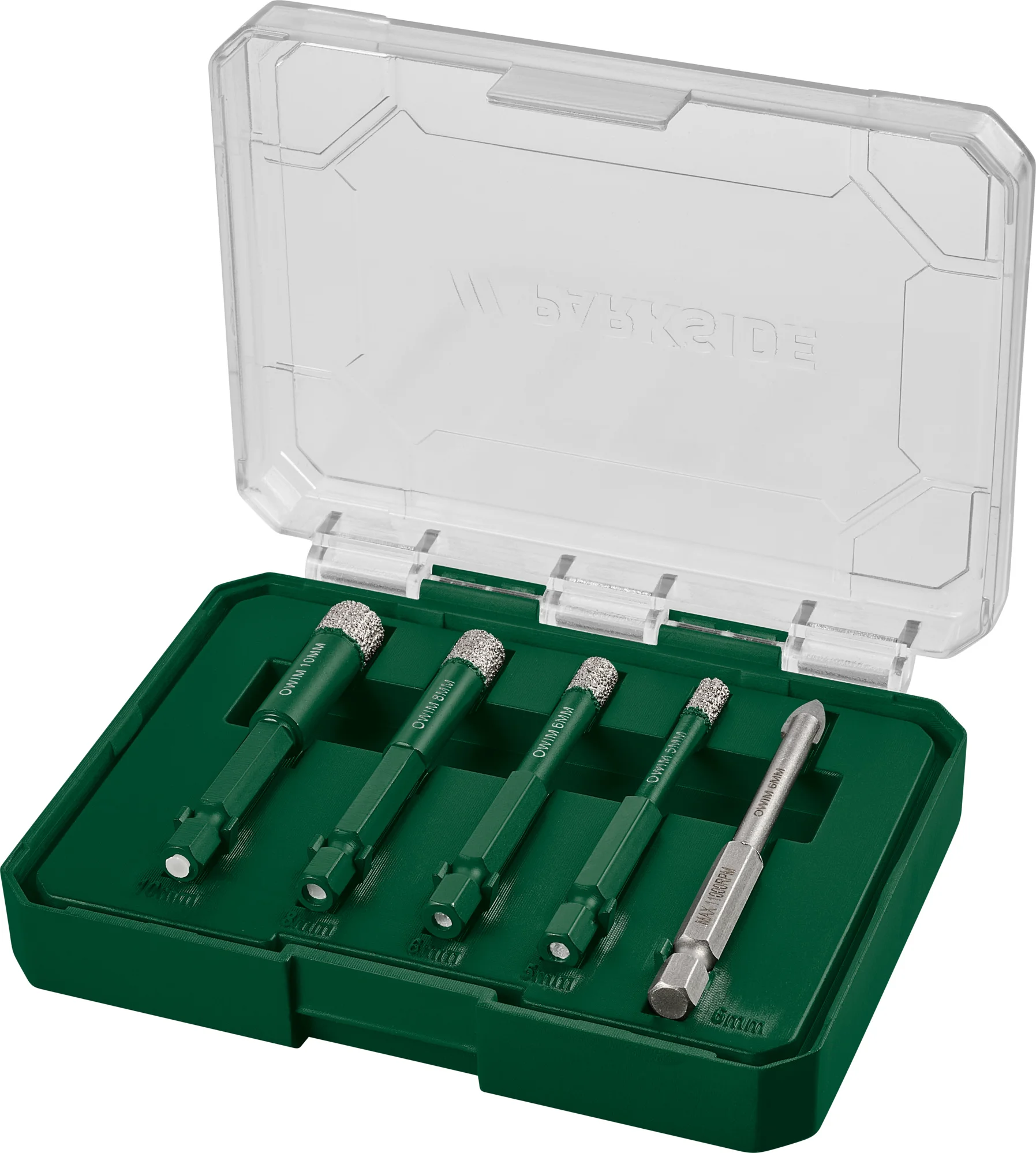 PARKSIDE Diamant tegelboorset, 5-delig (Zeskant)