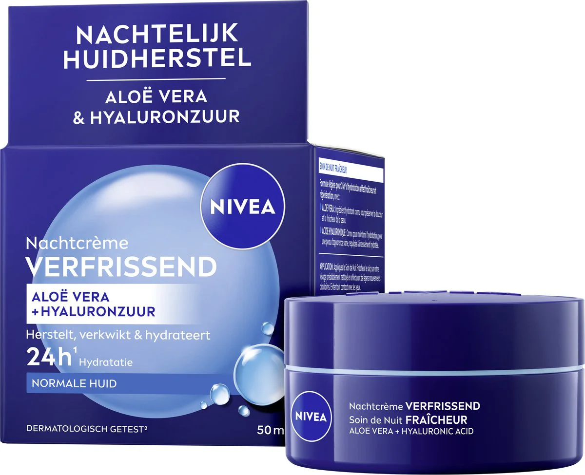 NIVEA Nachtcrème Hydraterend 50 ml