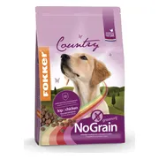 3x Fokker Country Balance Graanvrij Hondenvoer Droog Kip 2,5 kg