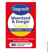 Dagravit Weerstand & Energie Totaal 30 Kauwtabletten 50TB