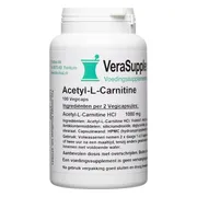 VeraSupplements Acetyl L Carnitine Capsules 100VCP
