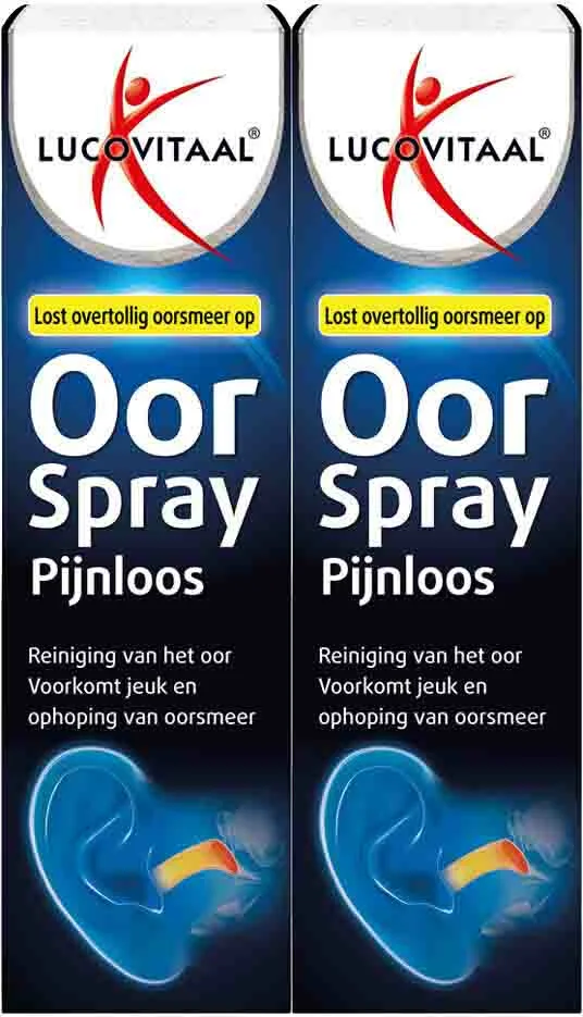 2x Lucovitaal Oorspray Otixyl 20 ml