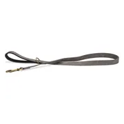 Beeztees Balacron Ax kunstleer hondenriem grijs 130 x 2.5 cm