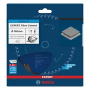 Bosch Professional Cirkelzaagblad EXPERT Fibre Cement | Ø 140 x 1,8 x 20mm 4T - 2608644120