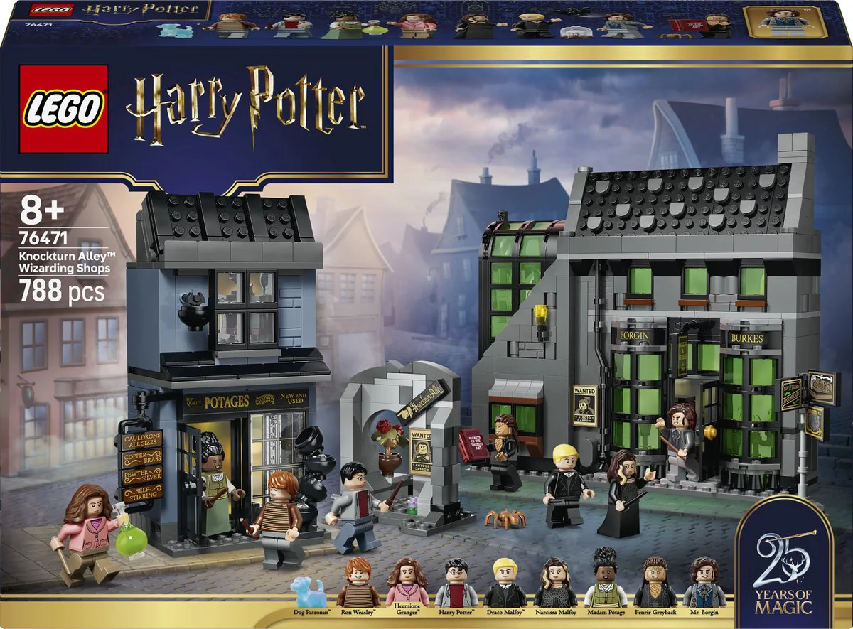 LEGO Harry Potter Verdonkeremaansteeg tovenaarswinkels 76471