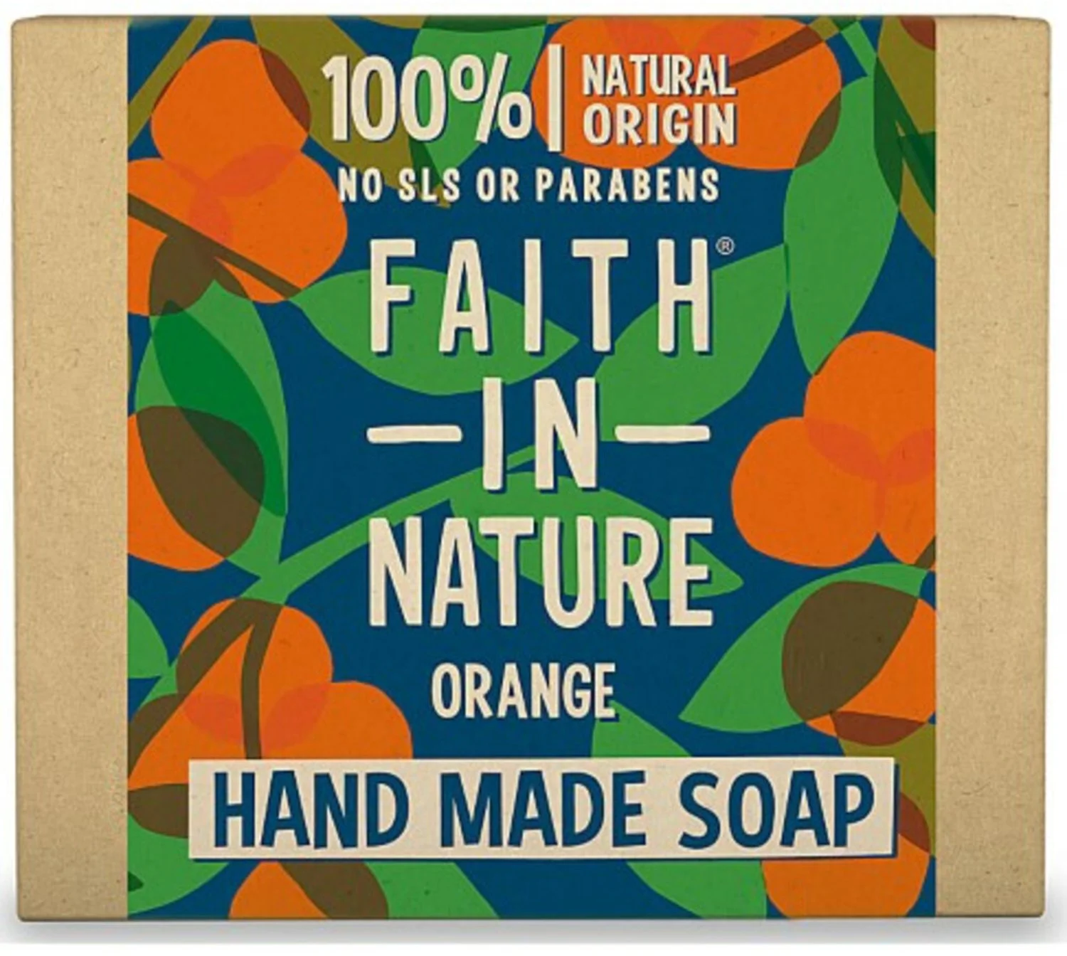 Faith In Nature Orange Soap Bar 100GR