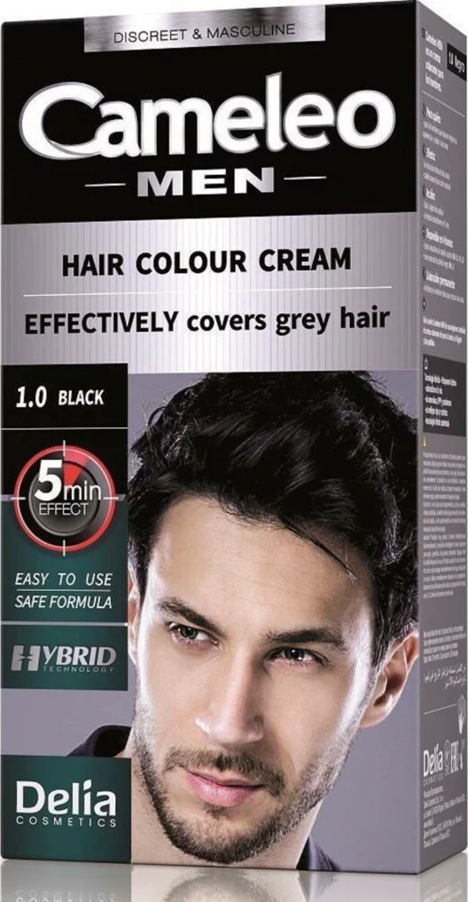 Cameleo Men Hair Color Cream 1.0 Black
