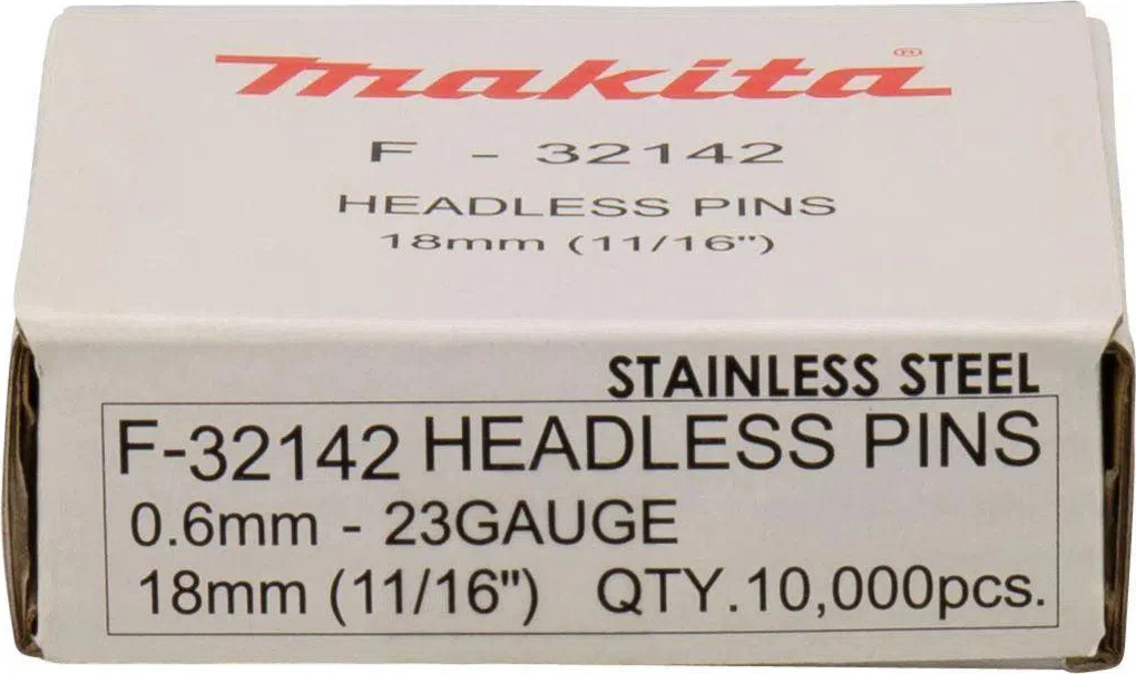 Makita F-32142 Pin vk 18mm RVS