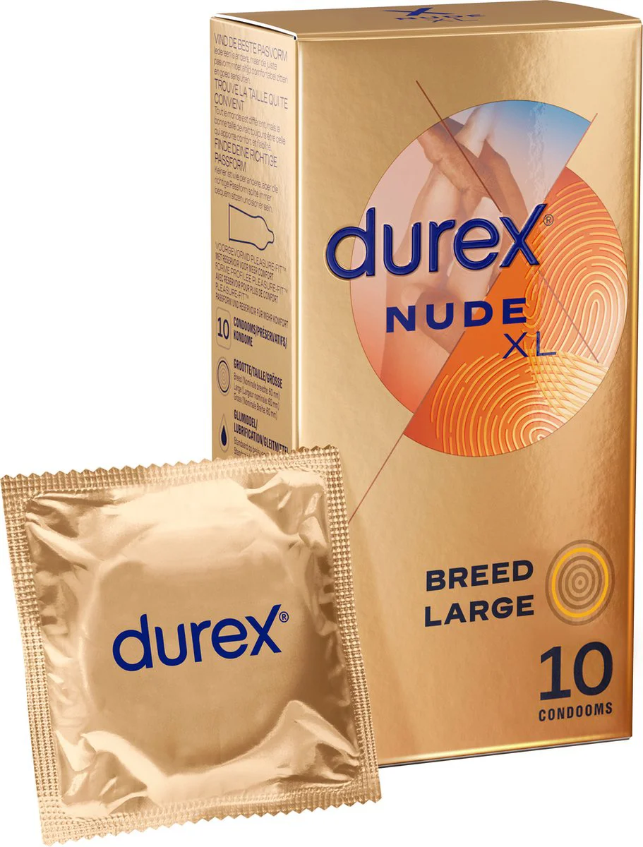 Durex Condooms Nude XL 10ST
