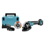 Makita DGA506RTJ Accu Haakse Slijper 125mm 18V 5.0Ah in Mbox
