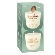 Bolsius 2 Candle Refills Vanilla & Tonka Bean