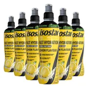 6x Isostar Fast Hydration & Perform Lemon 500 ml