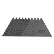 PARKSIDE Schuurpapierset voor wand- en plafondschuurmachine (Schuurrooster driehoekig 10 stuks.)