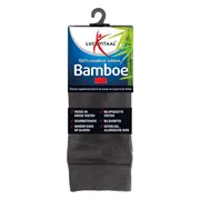 12x Lucovitaal Bamboe Sok Lang Antraciet Maat 39-42 1 paar