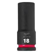 Milwaukee ShockWave™ Krachtdop 1/2" | lang | 18mm - 4932480336