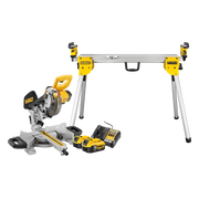 DeWalt DCS365N-XJ 5,0 Ah Accu (2x) Starterspakket + DeWalt DE7033-XJ