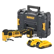 DeWALT DCS358D2 Compact accu multitool 18V XR 2x 2.0Ah in TSTAK