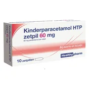 Healthypharm Kinderparacetamol Zetpil 60mg 10TB