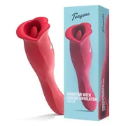 Teazers Vibrator with Licking Simulator For Her
