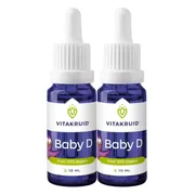 2x Vitakruid Baby Vitamine D 10 ml
